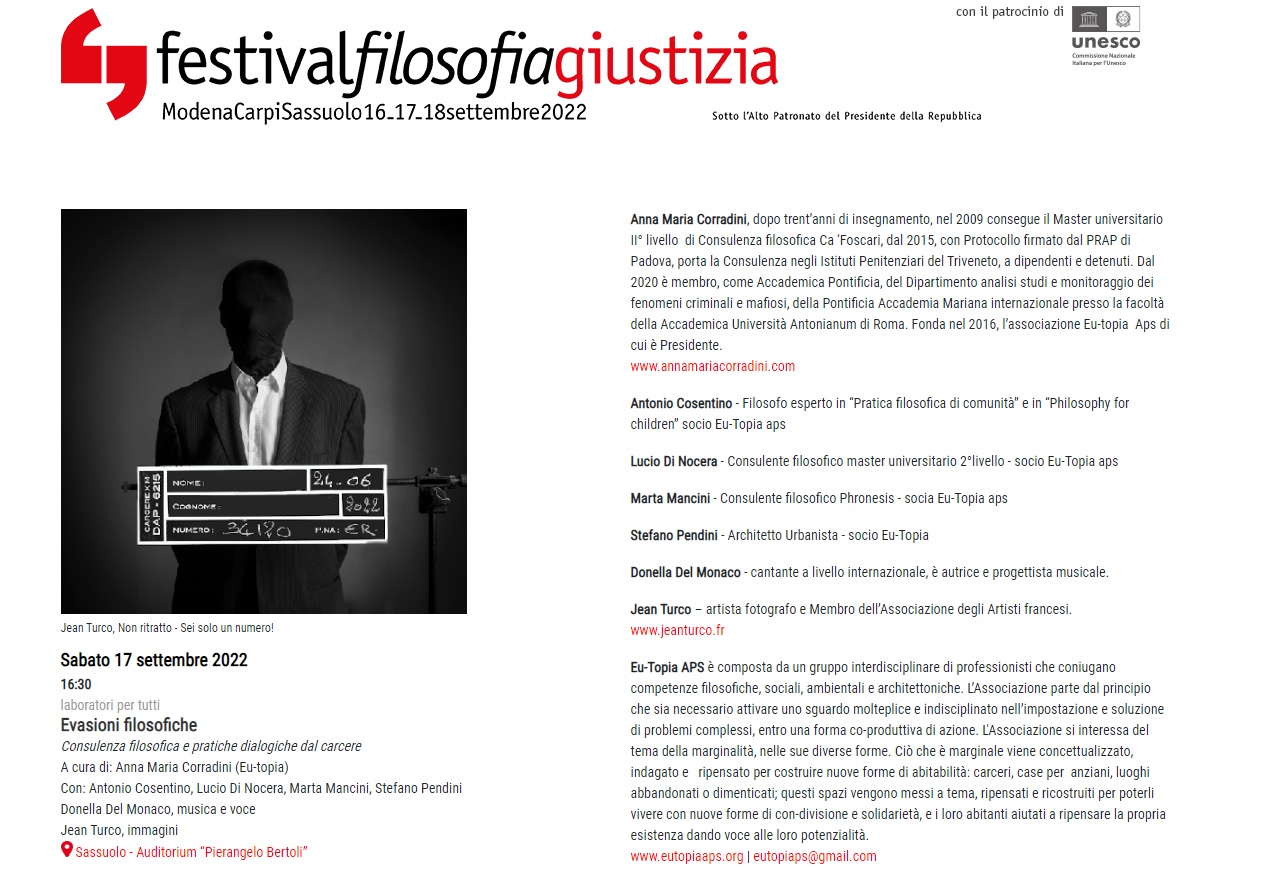 Festival Filosofia Giustizia 2022